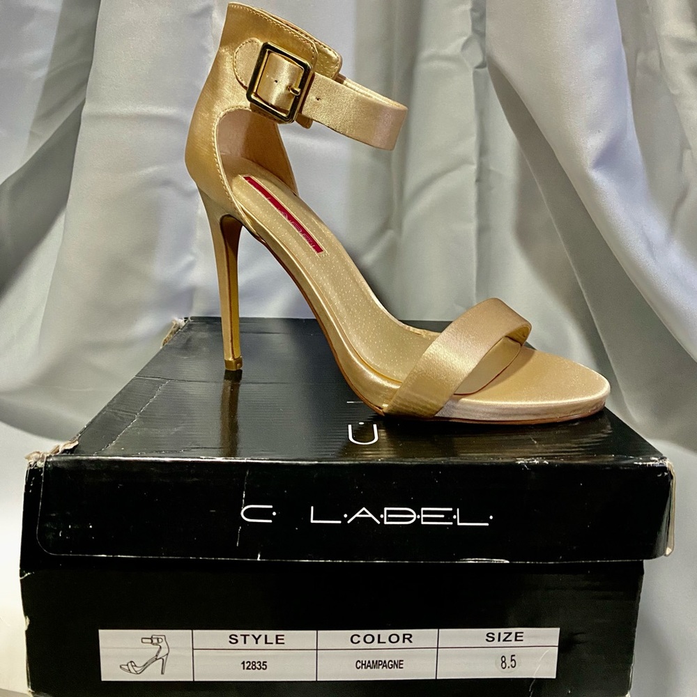 Dress Sandals Champagne NWT women size 8.5